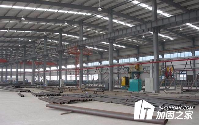 在鋼結構廠房加固中，結構柱如何加固?