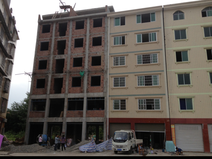 粵北地區某商住樓基礎加固糾偏工程