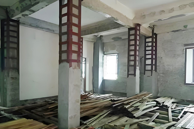 建筑的結構類型和材料是進行加固的因素
